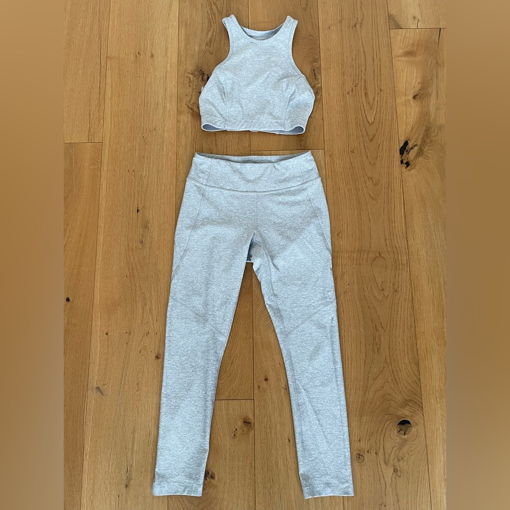 Outdoor Voices Leggings & Crop Top